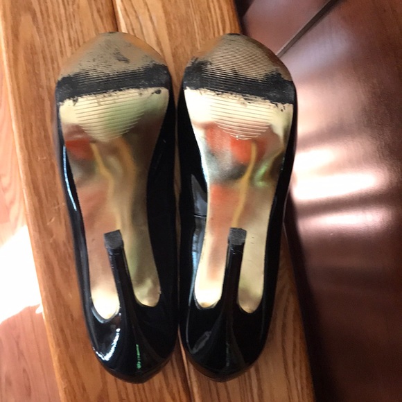 Steve Madden Nala Black Platform Pumps - Picture 5 of 6